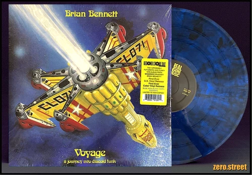 BRIAN BENNETT Voyage (A Journey Into Discoid Funk) LP on COLOR VINYL New SEALED