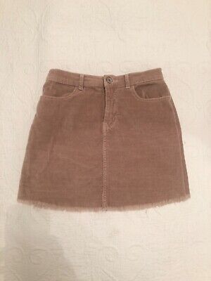 Brandy Melville Pink Corduroy Mini Skirt | eBay