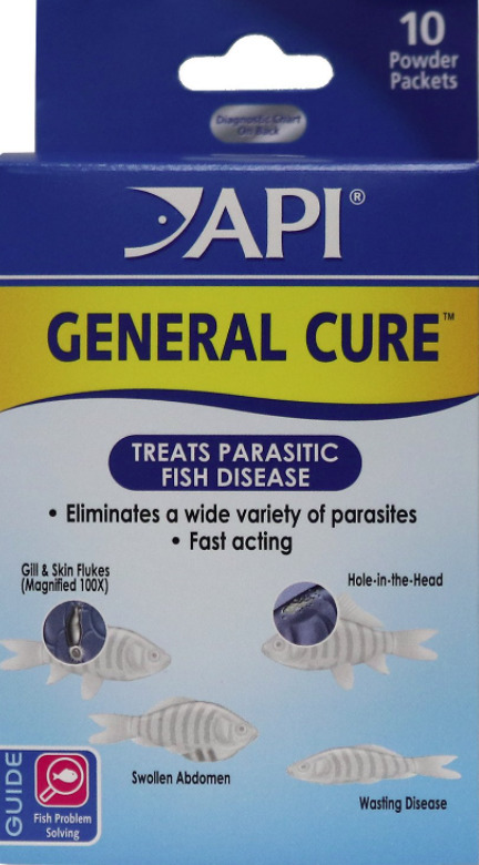 General Cure Anti-Parasite for Aquarium Fish API  