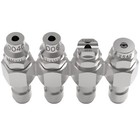 Jrod Pressure Washer Nozzle 4 GPM | 4-Tip Softwash Nozzle | Pressure Washer Tip