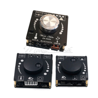 TPA3116D2 Bluetooth 5.0 Audio Digital Power Amplifier 20WX2 50WX2 Stereo Board