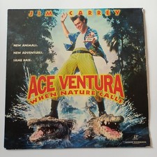 Ace Ventura When Nature Calls Laserdisc Video Jim Carrey Wide Screen