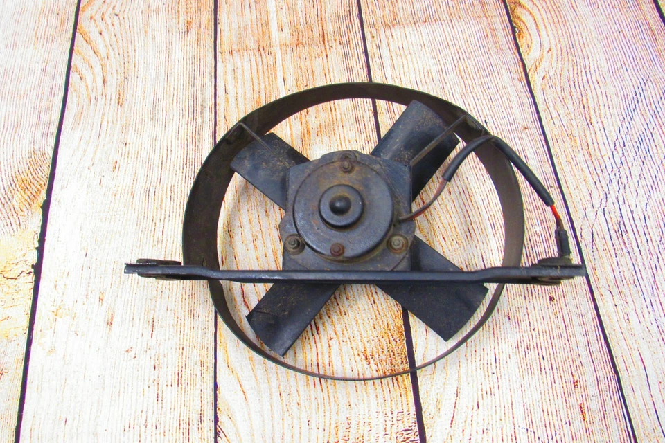 Jaguar XJ6 1984-87 4,2 L motor aire acondicionado radiador ventilador eléctrico motor OEM USADO Foto 2 de 4