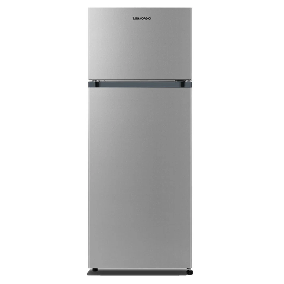 SANGIORGIO SD24SSE FRIGORIFERO DOPPIA PORTA STATICO CAPACITÀ 206L COLORE SILVER - Immagine 2 di 3