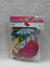 Recollections Pool-Riffic Stickers Scrapbooking Shiny Stickers NEW  Summer 24 Pc