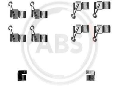 Original A. B. S. 1238Q Disc Brake Pad Accessory Set for Toyota