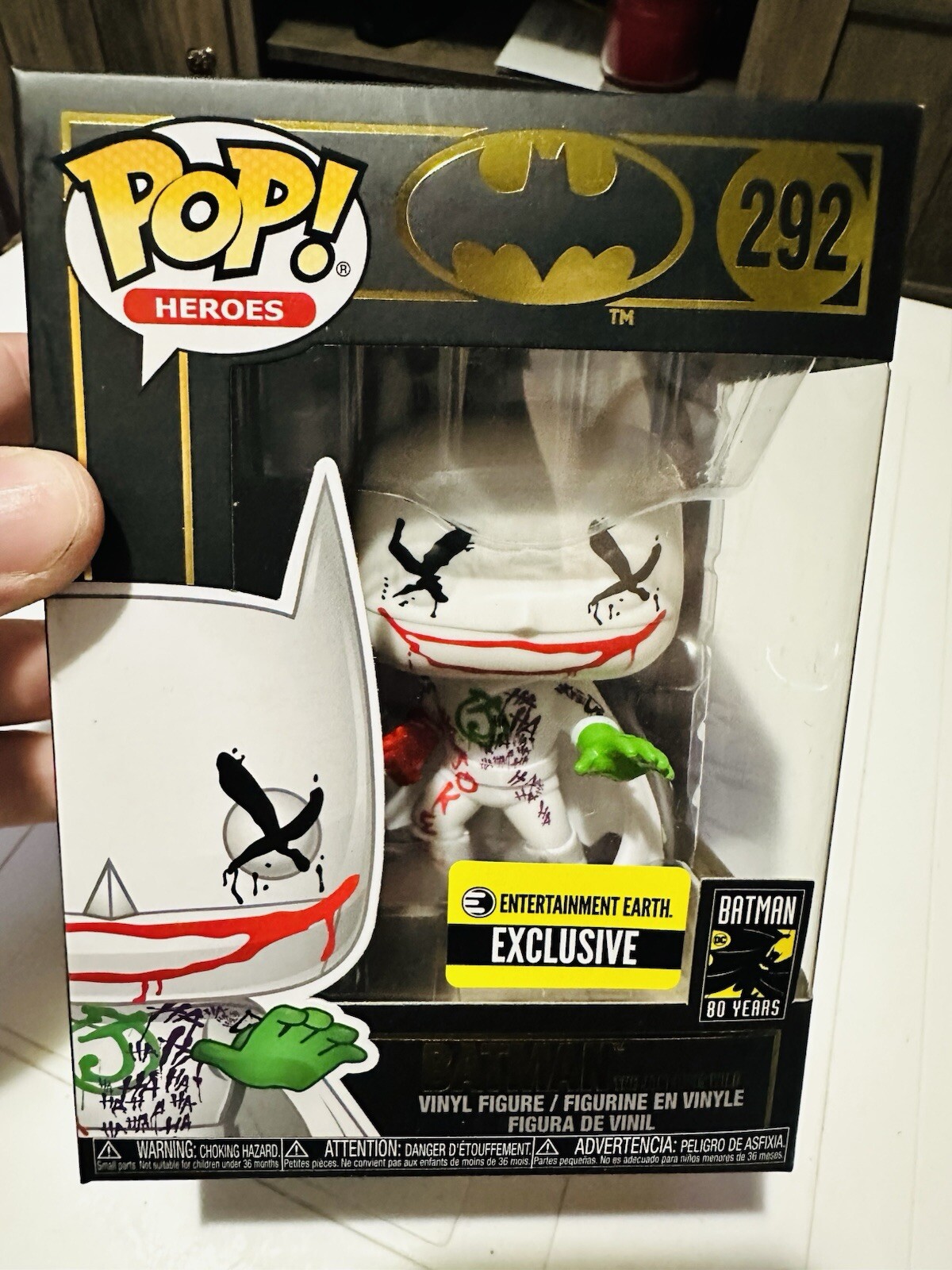 Funko Pop! Batman (The Joker Is Wild) #292 Entertainment Earth Exclusive