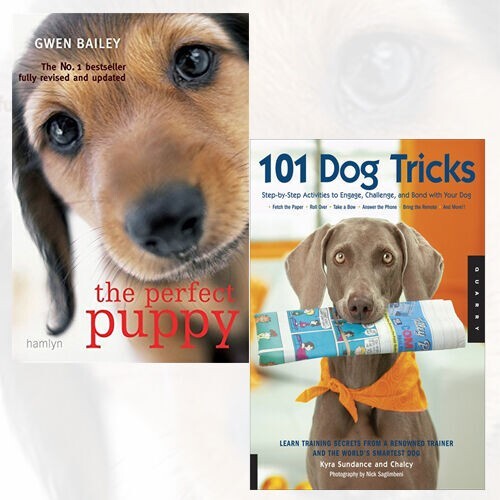 Perfect Puppy 2 Books Collection Set 101 Dog Tricks Paperback Brand New
