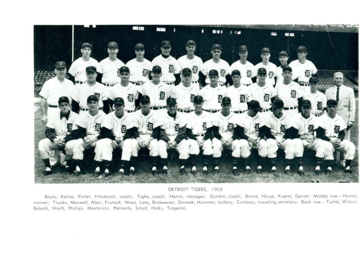 1956 DETROIT TIGERS 8X10 TEAM PHOTO BASEBALL HOF MLB USA | eBay