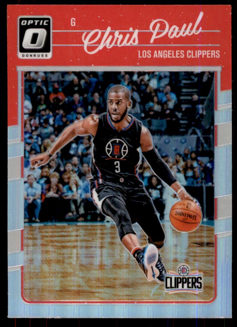 2016-17 Donruss Optic Silver Prizm Chris Paul Houston Rockets #25