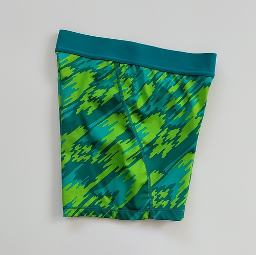 Nike Pro Compression Shorts Dri-Fit Training Youth Girls Size L Green 805842-317 - Picture 4 of 13