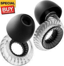 Concert Ear Plugs, High Fidelity Noise Cancelling Ear Plugs, Reusable Ear Plugs