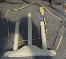 Vintage Drip Candle Candolier 3 Light Candelabra Christmas Window Decor Electric