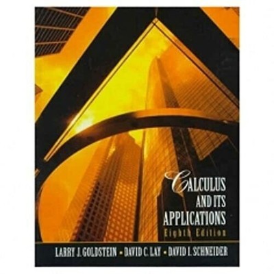 Calculus and Its Applications Buch Pearson