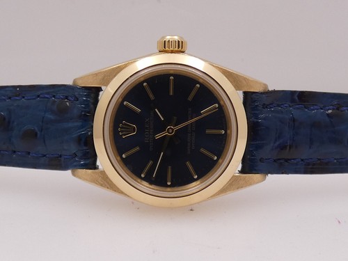 ROLEX OYSTER PERPETUAL LADY 76188 ORO MASSICCIO 18 KT ANNO 1999 AUTOMATICO WATCH - Foto 3 di 13