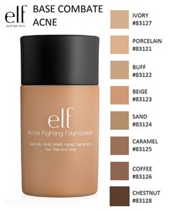 Résultats de recherche d'images pour « elf acne fighting foundation shades »