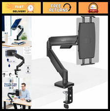 Height Adjustable Tablet Desk Mount for 2-in-1 Laptops  15.6" Monitors, VESA 10