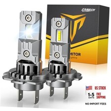 Upgraded Bulbs, 70000LM 1200 Ultra Bright 6500K White Light, Mini Size No H7