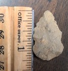 Authentic Unique Rare 1 1/4' Dovetail Point Arrowhead Montgomery County, NC #3 — photo 4