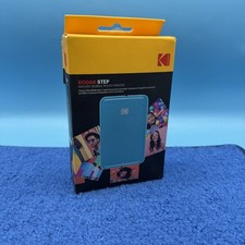 Kodak Step Mobile Instant Photo Printer Portable Zink 2x3 Mini Printer Blue NEW