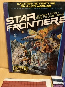 STAR FRONTIERS RPG (TSR, 1980) TSR 7007 Original Box Set