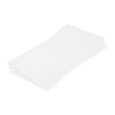 ABS Plastic Sheet 7 x 4 x 0.06" ABS Styrene Sheets White 3 Pcs