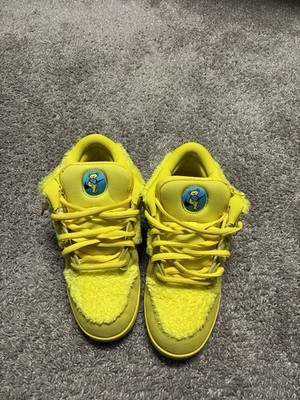 Nike Dunks SB Grateful Dead Yellow Bear Graphic