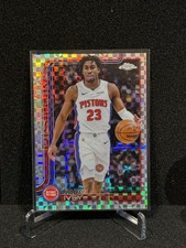 2025-26 TOPPS CHROME BASKETBALL X-FACTOR REFRACTOR JADEN IVEY PISTONS #61