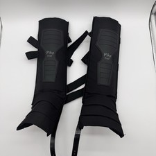 Pike Trail Snake Gaiters Leg Guards for Snake Bite Protection Black 