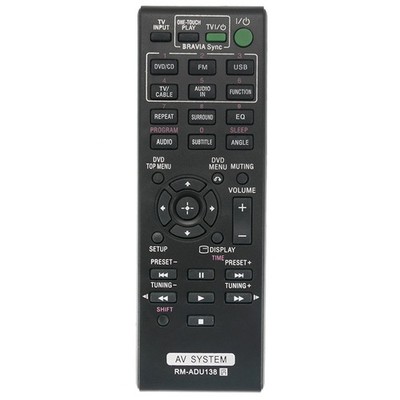 RM-ADU138 Fernbedienung Geeingnet für  AV System DAV-TZ145 HBD-TZ140 HBD-TZ7678