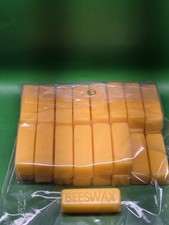 31 PCS -YELLOW BEESWAX 1 OZ BLOCKD -DIY PROJECTS -CANDLEMAKING