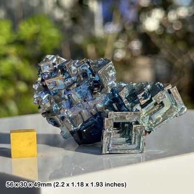 Wismut - Authentischer Spiritueller Kristall Mineralstein Zertifiziert