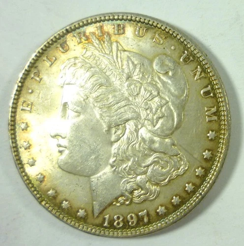 1897 Morgan Silver Dollar AU/BU