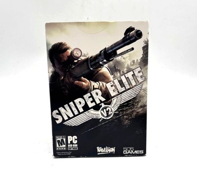 Sniper Elite V2 PC Game DVD-ROM M-Rated Rebellion 505 Games Complete Packaging