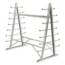 2000LBS 7-Tier Floor Standing Horizontal Storage Rack for Lumber/Pipe Adjustable