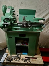 Myford Super 7 lathe SK153158 with gearbox and power cross feed on cabinet 240V