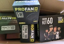 Growbox Set 60 Watt LED Lampe, 'all Inklusive What You Need to grow on Ur Own'