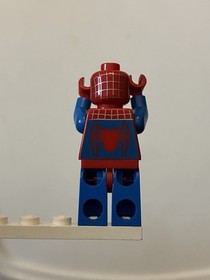 LEGO Spider-Man 1 Minifigure Blue Arms and Legs, Silver Webbing - spd001 