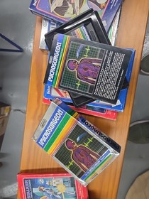 LOT OF ELEVEN (11) INTELLIVISION VIDEO GAME CARTRIDGES WITH BOXES! UNTESTED