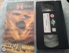 VHS Tape The Mummy Ultimate Edition Certificate 12