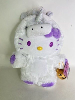Gemmy Hello Kitty Sanrio Unicorn Halloween Greeter Plush Stuffed Doll