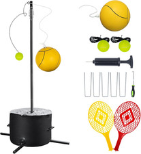 Tetherball Tennis Tetherball Set,Heavy Duty Tetherball Equipment with Pole for B