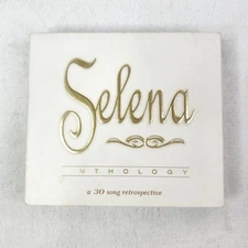SELENA Anthology A 30 Song Retrospective 3 CD Set 1998 Latin Pop Mariachi Cumbia