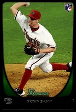 2011 Bowman Draft Picks & Prospects Bryan Shaw #42