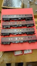 Rake Of 4 Lima Mk1 Full Brake Coaches - BR Maroon