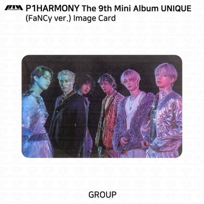 P1Harmony 9th Mini Album UNIQUE FaNCy ver. Photocard | eBay