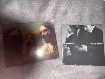 Paramore This Is Why cd album cover and booklet set