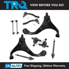 TRQ 10pc Kit Control Arm Ball Joint Tie Rod Sway Bar Link for Tucson Sportage