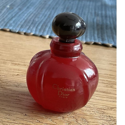 Christian Dior Hypnotic Poison Parfum Miniatur rot ab 1960 Einzelobjekt