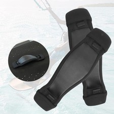 2Pcs Kiteboard Footstraps Outdoor Lightweight Adjustable Protection Fun Black